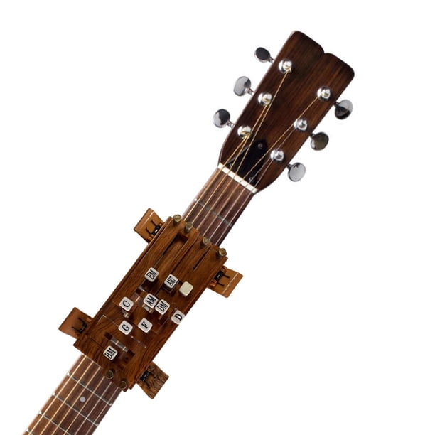 Ayudante De Acordes Para Guitarra/ukelele, Prensatelas Portátil, Guía De Posiciones, Práctica En Casa O Viaje