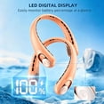 thumbnail image 2 of Portable Fan, Cooling Neck Fan for Outdoor Indoor Gift for Women Men, Orange, 2 of 5