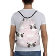 thumbnail image 2 of Bingfone Cute Panda Drawstrings Backpacks Bags For Men Women Gym Drawstrings Bag, 2 of 9
