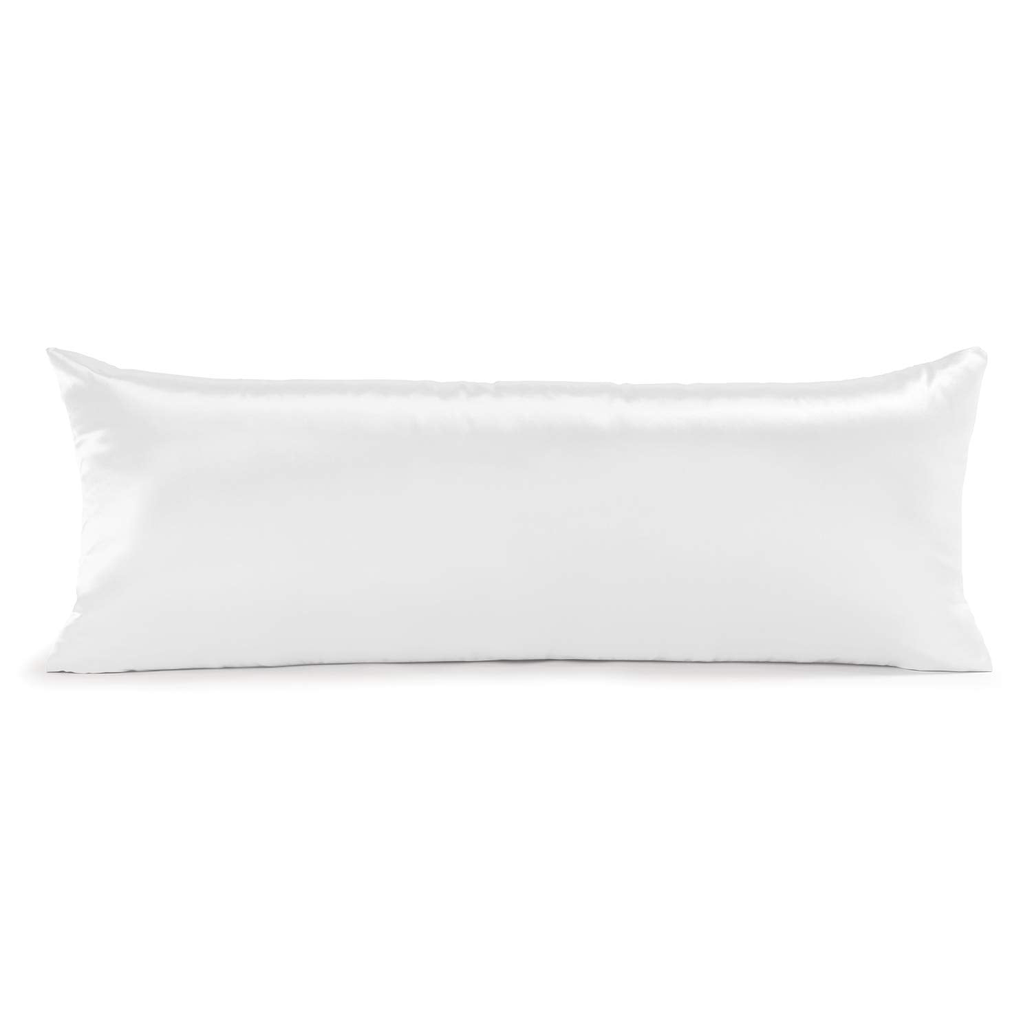 SHOPBEDDING Satin Body Pillow Case 20 x 54 inches Silky Long Cooling