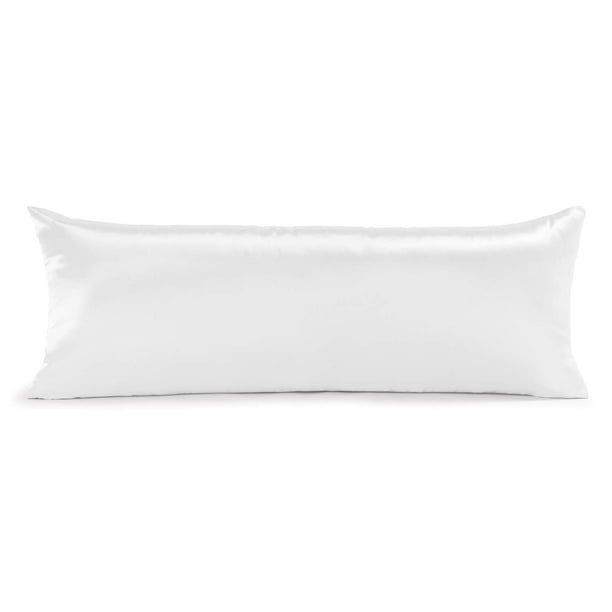 SHOPBEDDING Satin Body Pillow Case 20 x 54 inches Silky Long Cooling