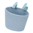 thumbnail image 2 of Accesorios para cestas de bicicleta para niños Cesta delantera para bicicleta para niños, niñas y picnic Azul, 2 of 8
