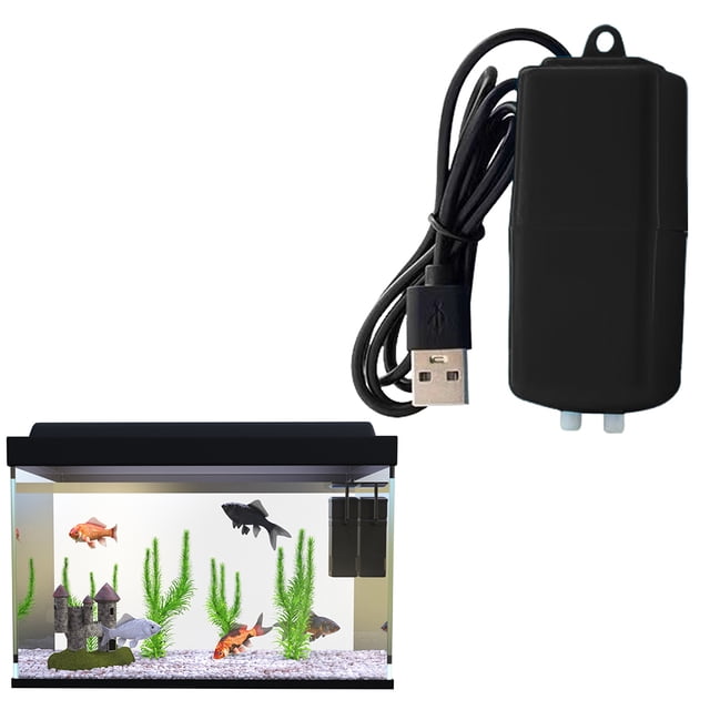 Pequeño Oxigenador Rium Bomba Aire Oxígeno Aireador Pecera S USB para Aqua