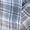 Blue, variant on Fengqque Men's Pajama Sets Soft Cotton Button-Down Grid Pajamas Long Sleeve Sleepwear with Pockets Coffee XL(XL)