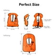 thumbnail image 7 of Rrtizan Snorkel Vest, Adults Portable Inflatable Swim Vest Jackets for Snorkeling Swimming Diving, 7 of 7