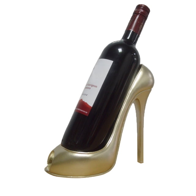 Agiferg Wine Rack High Heel Shoe Bottle Holder Storage Wedding Party Decor Ornament Gif
