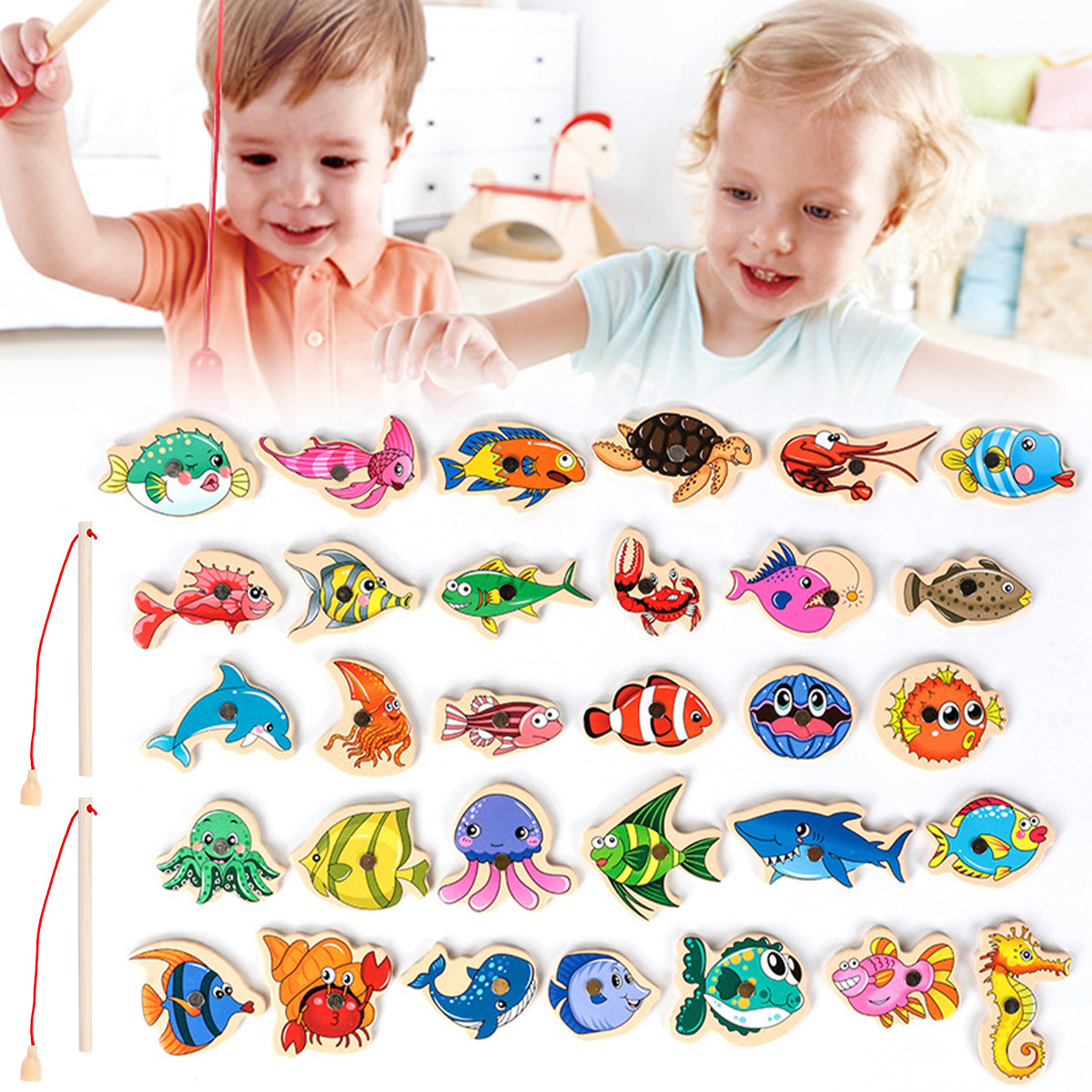 Buy MORIMA Fishing Game for Improving Fine Motor Skills