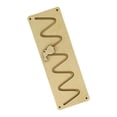 thumbnail image 1 of Montessori Rabbit Walkway Track Juguete educativo temprano Material didáctico Juguete artesanal de madera DIY Accs Material de tablero ocupado para SM SunniMix Material de tablero ocupado, 1 of 8