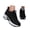 Black, variant on Women's Air Running Shoes Lace up Tennis Fashion Sneakers Gym Workout Gym Walking Slip on Shoes
