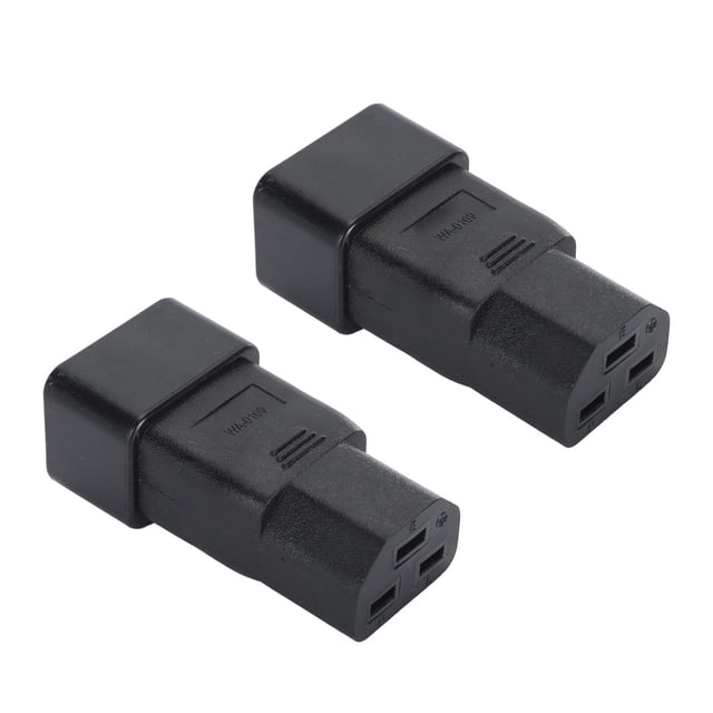 C20 To C21 Power Plug Converter, Copper Conductor Standard Safety Professional 16A-20A IEC320 C20 To C21 Power Adapter for PDU Server for Speaker