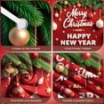 thumbnail image 4 of Festive Design Merry Christmas Ornament Theme Happy New Year Holiday Banner for Family Gatherings Seasonal Decor Indoor Celebrations, 4 of 9