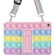 thumbnail image 1 of Estuche para iPad Mini 1 2 3 - Estuche Bubble Fidget Sensory iPad Estuche de 7.9 pulgadas para niños Elegante estuche suave de arcoíris a prueba de golpes y estrés Protección de cuerpo completo, 1 of 5