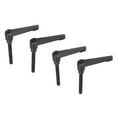 thumbnail image 2 of 4-Pack Stainless Steel Adjustable Position Handles with M6 External Thread, 16mm Screw Rod Length - Corrosion & Wear Resistant, Precise Nut Locking for Machinery, Packaging, Printing, Woodworking, 2 of 6