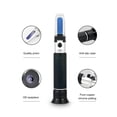 thumbnail image 4 of 3 In 1 Handheld Refractometers &amp; Alcohol Refractometer 0-25%Vol 0-40%Brix ATC Wine Refractometer, 4 of 7