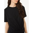thumbnail image 5 of Scoop Women's Twist Front T-Shirt, 5 of 6