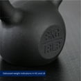 thumbnail image 4 of Titan Fitness 8 KG Cast Iron Kettlebell, Single Piece Casting, KG and LB Markings, Full Body Workout, 4 of 6