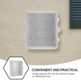 thumbnail image 2 of KAKOWELY electrical junction box Outdoor Electrical Junction Box Waterproof Plastic Enclosure with Transparent Cover for Electronics Projects Weatherproof Junction Box, 2 of 4