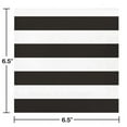 thumbnail image 2 of Creative Converting Dots & Stripes Black Velvet Napkins, 16 ct, 2 of 2