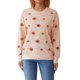 thumbnail image 3 of SuéTer De Mujer Sudadera De Halloween Calabaza Estampada Cuello Redondo Casual Blusa De Manga Larga, 3 of 4