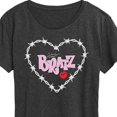 thumbnail image 3 of Bratz - Bratz Original Logo - Barbed Wire Heart - Women's Short Sleeve Graphic T-Shirt, 3 of 5