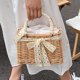 thumbnail image 5 of Bolso de paja BLESIY Monedero de paja capacidad de Almacenamiento Reutilizable, 5 of 8