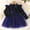 Green#Z01, variant on Kids Christmas Solid Color Fleece Dress Long Sleeve Round Neck Cozy Warm Holiday Party Dress for Children 2-12 Years(Blue,18 Months)