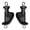 STEEL HANDLE, variant on Ergonomic Tricep Rope Pulldown Attachments, Upgraded 27 32 40 & 47 Inch Extra Long Triceps Rope Cable Attachments for Gym, LAT Pull Down Bar for Cable Machine, Tricep Workout Cable Attachments