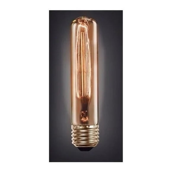 Foco Vintage 19 Filamento Carbono Probeta Ad-2953 Adir blanco