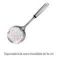 thumbnail image 2 of Espumadera Hudson De Cocina Mango Acero Inoxidable Plateado, 2 of 5