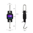 thumbnail image 4 of Balance-grue Compatible 300kg/50g Rechargeable Portable Suspendue Industrielle avec Crochet en Acier Inoxydable avec USB 4.0 BT, Très Robuste, 4 of 6