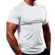 thumbnail image 2 of pstuiky camisetas de hombre, Camisa de manga corta con cuello alto y botones de color liso para hombre camisas casuales para hombre s, 2 of 4