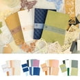 thumbnail image 3 of Sioweci 20Pcs/Set A6 Scrapbook Paper Elegant Textured DIY Handmade Art Craft Project Card Making Photo Album Journaling Decorative Special Paper Sheet Kit Brown, 3 of 13