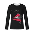 thumbnail image 5 of Lilgiuy New Valentine's Day Men's 3D Printing Long Sleeve T-shirt Fashion Casual Loose Round Neck Undercoat Top Blouses & Shirts for Office Business Work, 5 of 5