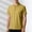 (Solid)Yellow, variant on Coorders Men's Polos Shirts with Short Sleeve,Fit Collared Shirts For Mens, Big and Tall, White,Size XL