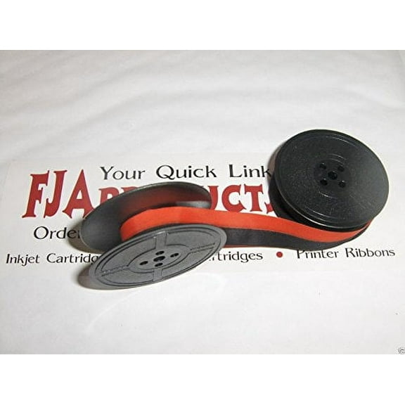 Royal Arrow Portable Spool Typewriter Ribbon BLK/RED