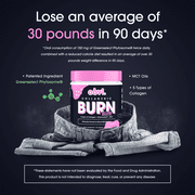 Obvi Collagenic Burn for Weight Loss, Collagen Peptides Infused Thermogenic, 60 Capsules (30 Servings)