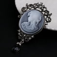thumbnail image 2 of CIYISON Vintage Cameo Brooch Pin Pendant Antique Enamel Pins for DIY Bags Clothes Badge, 2 of 9