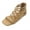 Beige, variant on Women's Roman Gladiator Muliti Straped Back Zip Design Flat Heel Sandals