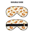 thumbnail image 2 of Naloa Pumpkin Maple Leaves Print Sleep Mask for Sleeper, Light Blocking Sleeping Eye Mask for Women Men, Eye Shade with Adjustable Strap for Travel, Nap,Meditation, 2 of 7