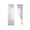 White35, variant on WWG Semi Blackout Curtain Panel, 84x51 Inch Polyester Curtain with Coin Print, Softens Natural Light, Blocks Harsh Sunlight, Protects Furniture, Metal Grommets for Living Room Bedroom Balcony