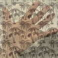 thumbnail image 3 of Tree Tulle Curtains with Rod Pocket, Tropical Palm Trees Hawaiian Exotic Abstract Foliage Old Paper Backdrop, Sheer Drape for Wedding Party 2 Panels, 7 Sizes, Sand Brown Chocolate, by Ambesonne, 3 of 3