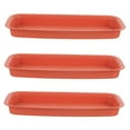thumbnail image 4 of FOMIYES 3 Pcs Soucoupes de Pot de Fleurs Rouges Empêchent les Fuites d'Eau Soucoupe de Jardinière, 4 of 7