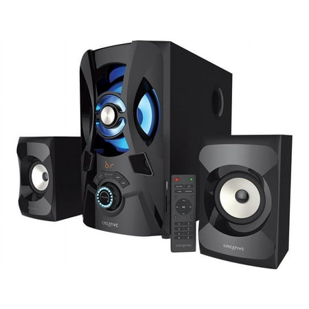UPC: 0054651194342 | Creative SBS E2900 2.1 Powerful Bluetooth Speaker System with Subwoofer  3.5 mm AUX-in  SD Playback  FM Radio  USB MP3  for TVs and Computers
