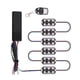thumbnail image 1 of Speravity 6 piezas de luz de tira de plástico para chasis de automóvil 6 LED de Control remoto 600lm 12-15V RGB lámpara de rejilla Interior Bombillas para automóviles, 1 of 6