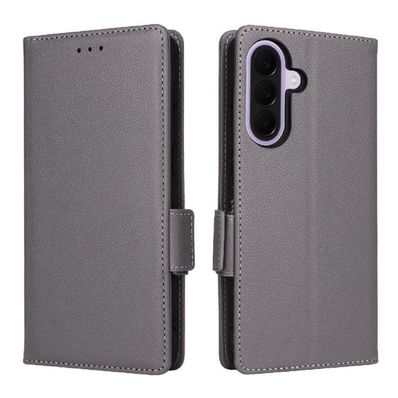 Wallet Case for Samsung Galaxy A57 5G Flip Cover with Card Slots & Kickstand Gray