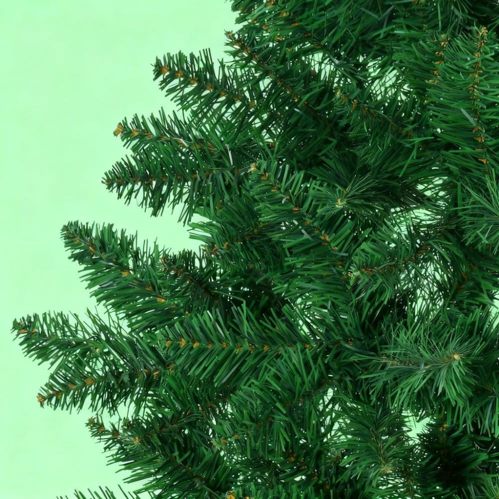 5ft Half Christmas Tree 229 Tips Wall-Mounted Space-Saving Hinged Branches Indoor Decor