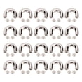 thumbnail image 2 of Hebilla En Forma De Bolsa U, 20 Puente De De De De Metal De Metal De 5.5 Mm Tornillo De Cruce De 5.5 Mm Back D Conector Del Anillo Para Bolsos Bolsos Accesorios De Cuero,, 2 of 7