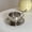 A Three-piece suit, variant on PTSPLLMY Korean Style Niche Coffee Cup and Saucer Set Retro Stainless Steel Coffee Cup Small Exquisite Posing Vlog Afternoon Tea Cup