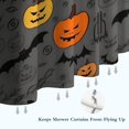 thumbnail image 6 of Vintage Halloween Elements Pattern Shower Curtain 72"x72" ,Bathroom Decorative Shower Curtains Set with 12 Hooks,Modern Waterproof Washable Shower Curtain, 6 of 6