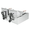 thumbnail image 4 of Large Electric Fryer, 12.7Qt Stainless Steel Single-Cylinder Deep Fryer with Basket Silver, 4 of 8
